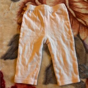 Soft White Kids Pajama Bottoms